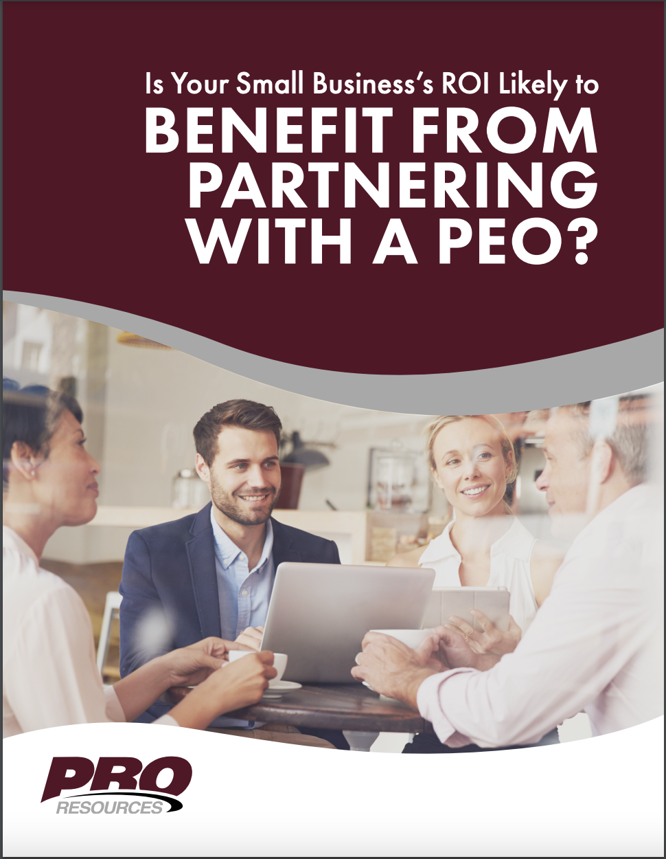 Is Your Business ROI Likely to Benefit from Partnering with a PEO (Cover)